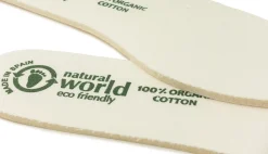 Natural World Cotton Insoles Beige Online