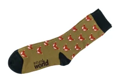 Natural World Fox Socks Best Sale